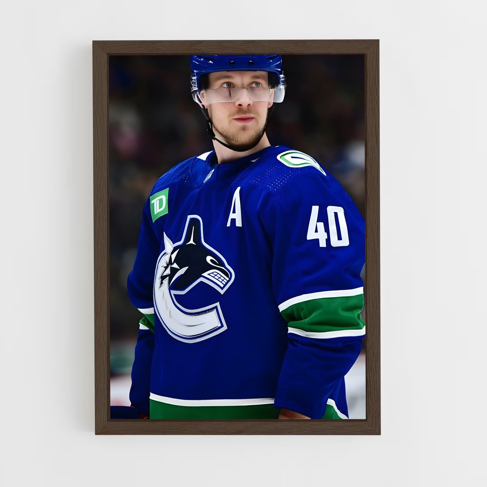 Poster Élan sur Glace – affiche Hockey sur glace (vue 5)